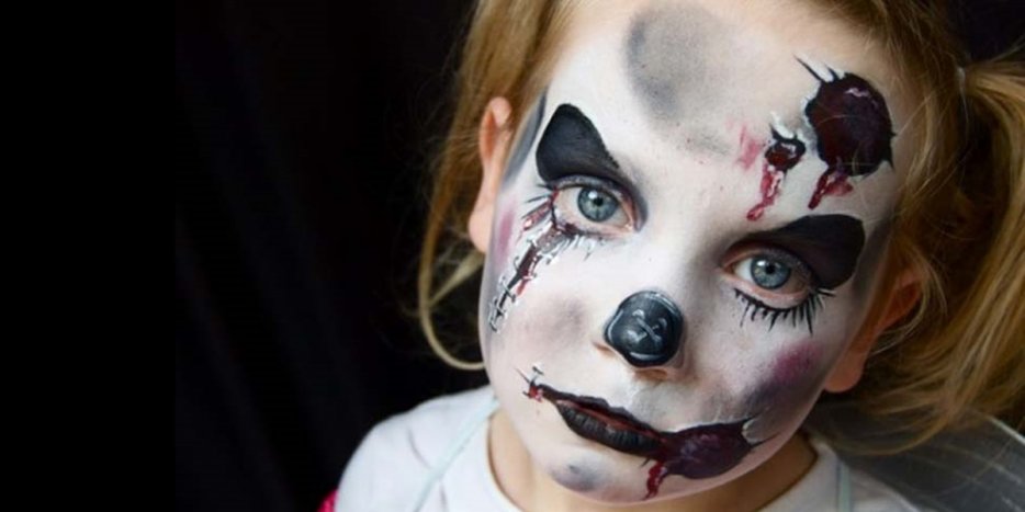 Explícito Refrescante pronunciación Las mil caras del miedo: Sesión de maquillaje para niños en Madrid